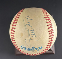 Load image into Gallery viewer, Willie Mays Mickey Mantle Duke Snider Whitey Ford Multi Signed AL Baseball JSA
