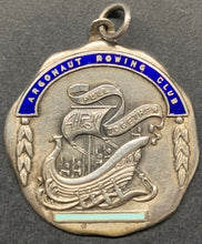 Load image into Gallery viewer, Circa 1920&#39;s Toronto Argonaut Rowing Club Sterling Silver Medal Canada Vintage
