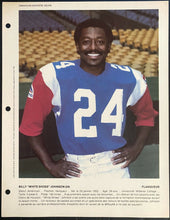 Load image into Gallery viewer, Circa 1980 CFL Montreal Alouettes 6 Photos Cousineau Ferragamo White Johnson
