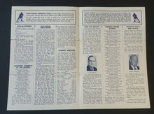 Load image into Gallery viewer, 1939 New York Rovers Eastern Amateur Hockey League 4 Page Newsletter Vintage
