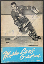 Load image into Gallery viewer, 1961 OHA Major Jr. A Royals v Majors Signed x8 Playoff Program Autographed MLG
