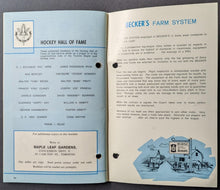 Load image into Gallery viewer, 1967/68 Toronto Maple Leafs Official Fact Book NHL Hockey Media Guide Beliveau

