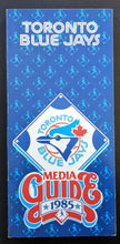 Load image into Gallery viewer, 1985 MLB Baseball Toronto Blue Jays Media Guide Exhibition Stadium Vintage
