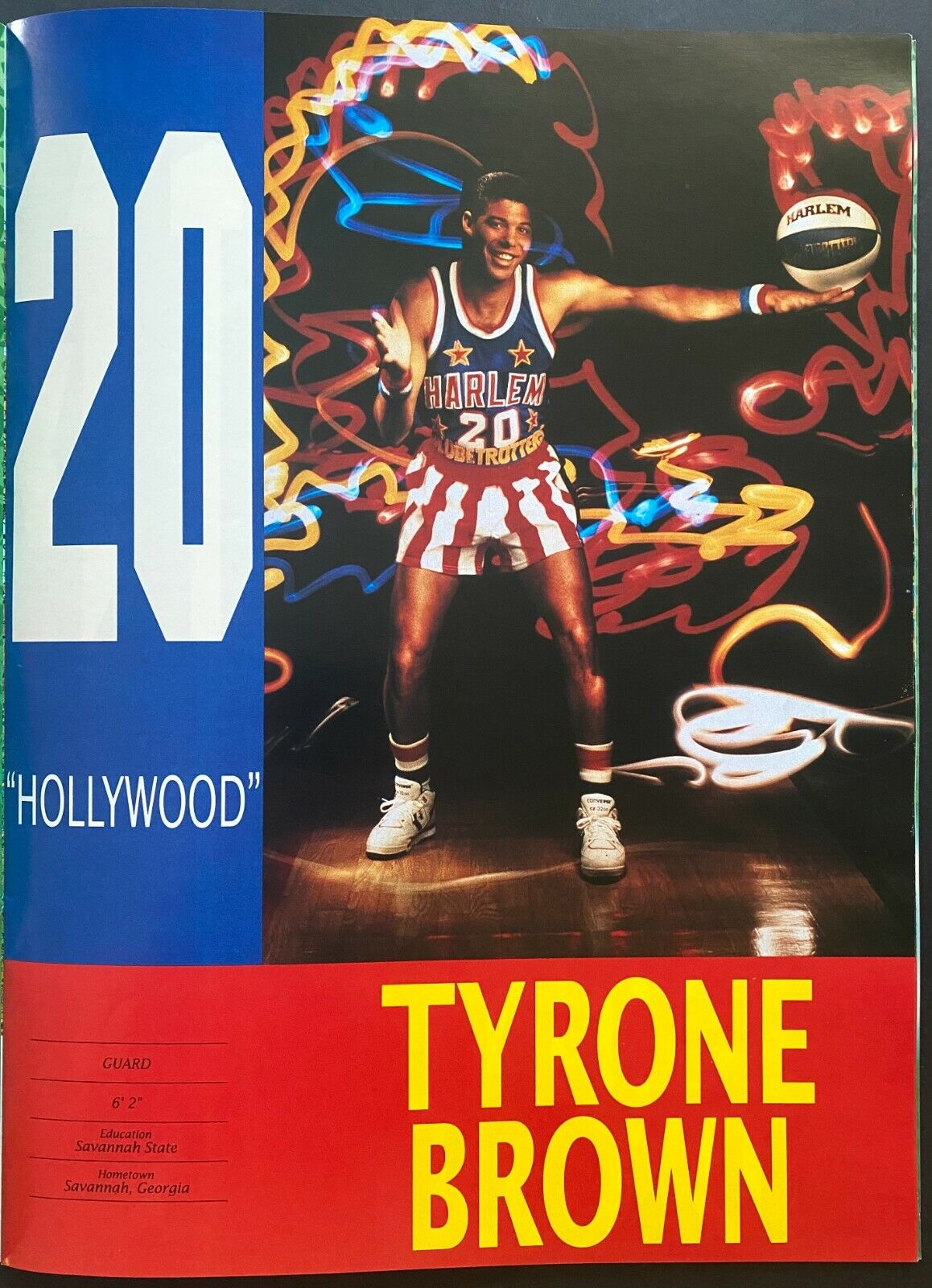 1991 Vintage Harlem Globetrotters 65th Anniversary Edition