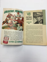 Load image into Gallery viewer, 1949 Grantland Rice&#39;s Cities Service Football Guide Vintage Advertising Booklet
