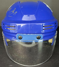 Load image into Gallery viewer, Zach Hyman Autographed Toronto Maple Leaf Mini Helmet Signed NHL Fanatics
