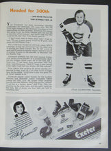 Load image into Gallery viewer, 1973 Boston Garden NHL Hockey Program Boston Bruins vs Philadelphia Flyers Vtg
