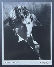 Load image into Gallery viewer, John Denver Vintage Original Photo + Backstage Pass One World Tour Musician
