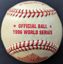 Load image into Gallery viewer, 1996 Phil Rizzuto Autographed Official World Series Baseball Signed Inscribed
