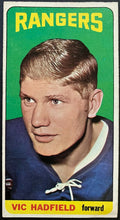 Load image into Gallery viewer, 1964-65 Vintage New York Rangers Vic Hadfield Topps Tallboy NHL Hockey Card
