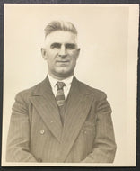 1928 Harry Scott Type 1 Photo Vtg Hockey Player + Scout Ontario's Canadiens NHL