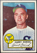 Load image into Gallery viewer, 1952 Topps Baseball #303 Harry Dorish MLB Card Chicago White Sox 5th Series
