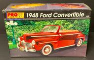 Revell Monogram 1948 Ford Convertible Scale 1:25 Model Car Kit Vintage Complete