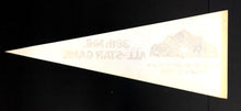 Load image into Gallery viewer, 1984 NHL All Star 36th Game Pennant Byrne Meadowlands Arena New Jersey 29&quot;
