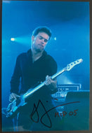 Tragically Hip Guitarist Gord Sinclair Signed Photo Inscribed 