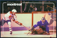 Montreal Forum Vintage NHL Hockey Postcard Bob Gainey Canadiens + Nordiques