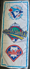 Load image into Gallery viewer, 1993 MLB Toronto Blue Jays Baseball World Series Vintage Banner Hung @ SkyDome
