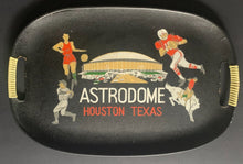 Load image into Gallery viewer, Astrodome Houston Texas Serving Tray Astros Oilers Rockets MLB NFL NBA Vintage
