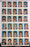 1984 Red Rooster Team Set 2 Pages Edmonton Oilers NHL Hockey 4 Wayne Gretzky +
