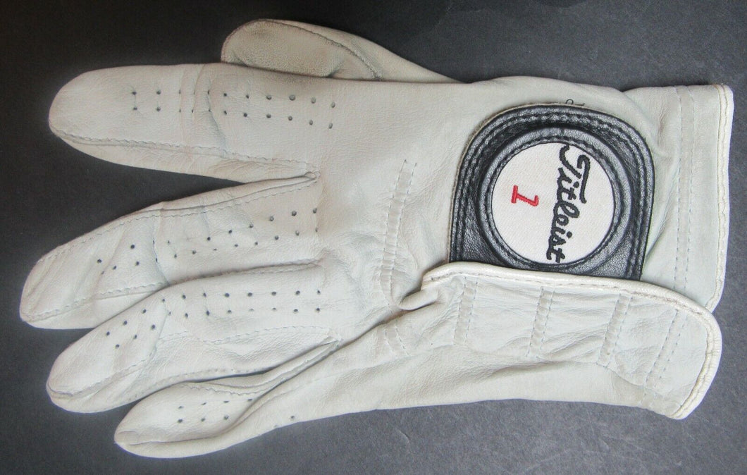 Bud Cauley Autographed PGA Tour Tournament Pro Used Titleist Golf Glove