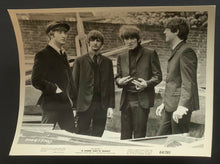 Load image into Gallery viewer, 1964 Beatles United Artists Press Photo Vintage Movie Film &quot;A Hard Day&#39;s Night&quot;
