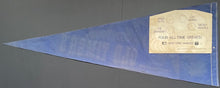 Load image into Gallery viewer, 1969 New York Yankees Old Timers Joe DiMaggio Signed Pennant Autographed JSA LOA
