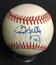 Load image into Gallery viewer, Jim Kelly Autographed Baseball American League Rawlings Football Bills JSA
