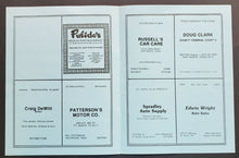 Load image into Gallery viewer, 1986 Gorman`s Gym Old Fashion Club Fights Program Boxing Don Curry Vintage Rare
