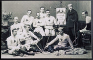 1891 Ottawa Hockey Club Postcard OHA Champions Vintage Historical Unposted