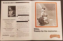 Load image into Gallery viewer, 1983 Program Commemorative Edition The Say Hey Years SF Giants Willie Mays MLB
