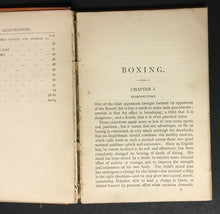 Load image into Gallery viewer, 1903 The All England Series Boxing Book R.G. Allanson Winn Great Advertising
