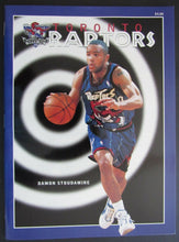 Load image into Gallery viewer, 1996 Skydome Last Game Of Inaugural Season Program Raptors vs 76ers Stoudamire
