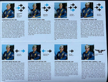 Load image into Gallery viewer, 1988 Blue Angels US Navy Flight Demonstration Squadron x3 Items Poster + Photo +
