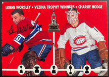 Load image into Gallery viewer, 1995/96 Parkhurst Hockey Gump Worsley Signed Autographed NHL Card Charlie Hodge
