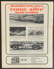 Load image into Gallery viewer, 1967 USAC Late Model Stock Car Race Program State Fair Park Speedway Milwaukee
