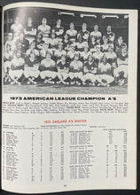 Load image into Gallery viewer, 1973 New York Mets vs. Oakland Athletics World Series Program MLB Baseball VTG
