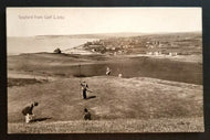 Early 1900's Postcard Seaford Golf Club Great Britain Golf Links Vintage Unused