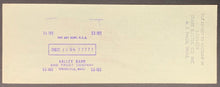 Load image into Gallery viewer, 1964 Eddie Shore Hockey Hall Of Famer Signed Bank Cheque Autographed Check
