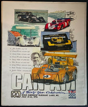 Load image into Gallery viewer, 1996 Cam-Am 30 Year Celebration Event Poster Artist Signed + Numbered /500
