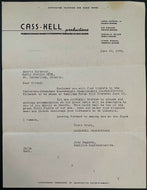 Patterson Johansson Heavyweight Championship Fight Letter Closed Circuit TV