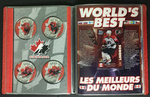 Load image into Gallery viewer, 1997-98 Kraft World&#39;s Best Hockey Collectors Album Card Set Wayne Gretzky Vtg
