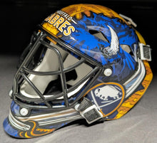 Load image into Gallery viewer, Dominik Hasek Buffalo Sabres Autographed Signed Mini Helmet Fanatics Holo NHL
