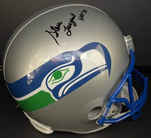 Load image into Gallery viewer, Steve Largent Seattle Seahawks Signed Full Size NFL Football Helmet Fanatics
