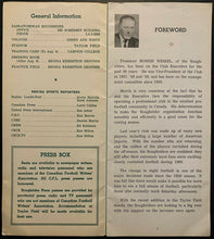 Load image into Gallery viewer, 1960 Canadian CFL Football Saskatchewan Roughriders Media Guide Handbook Vintage
