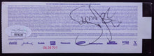 Load image into Gallery viewer, Steve Nash NBA Autographed 2002 Salt Lake Olympic Gold Medal Hockey Ticket JSA
