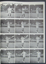 Load image into Gallery viewer, 1954 How To Play Championship Tennis By Hoad Trabert Sexias Mulloy Rosewall
