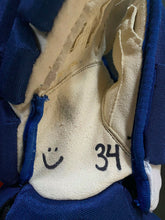 Load image into Gallery viewer, Auston Matthews Game Used Worn Hockey Gloves CCM 2019 NHL + MLSE LOA

