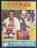 1977 Boxing Illustrated Magazine Who Are Today's Top 10 Boxers Marciano Chuvalo
