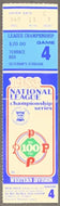 1983 NL Championship Series MLB Baseball Ticket Clincher Veterans Stadium