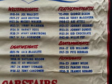 Load image into Gallery viewer, 1952 Vintage Carstairs Whiskey Promotional Boxing Banner Listing Champions

